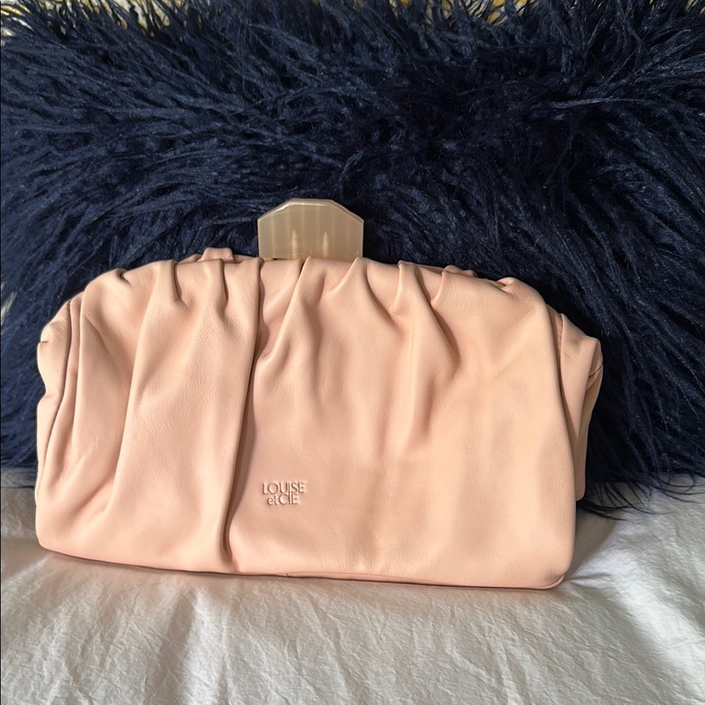 Louise et Cie Pink Clutch Bag